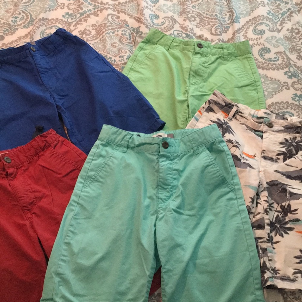 Old Navy Boys Shorts - Lot of 5. All size 10 slim